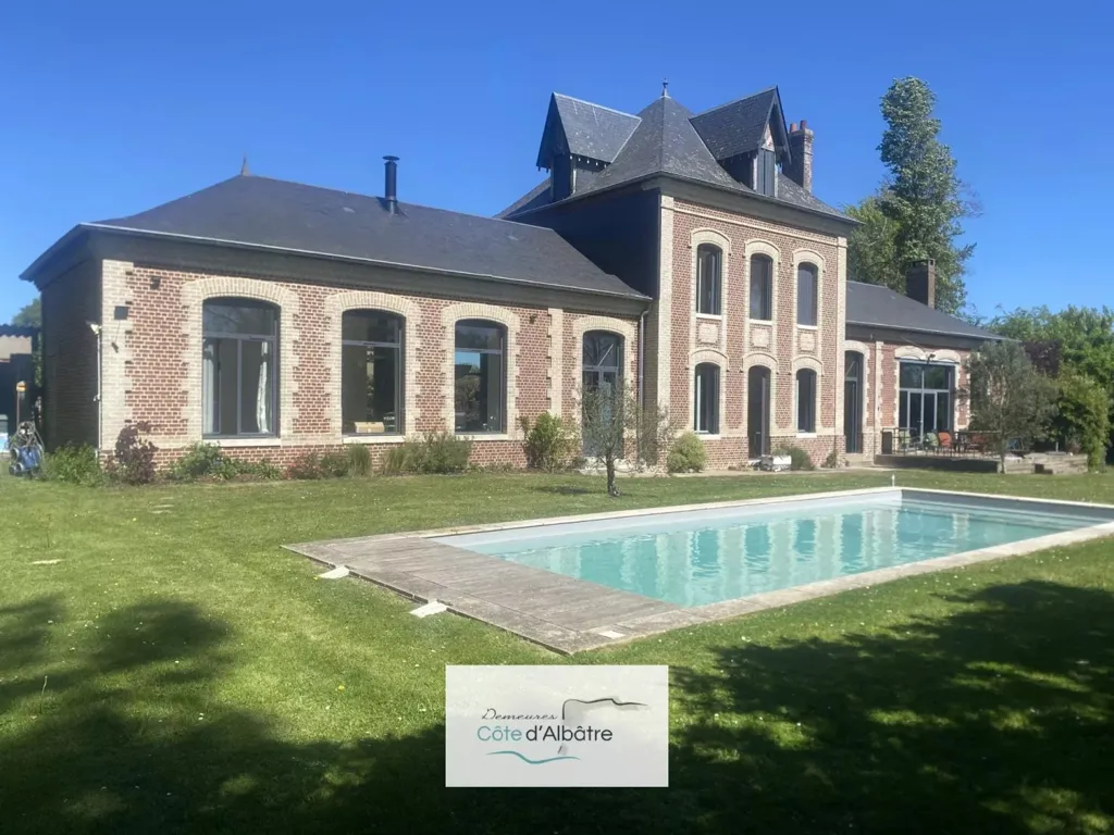Piscine - Maison de Brique avec Piscine près de Veules-les-Roses