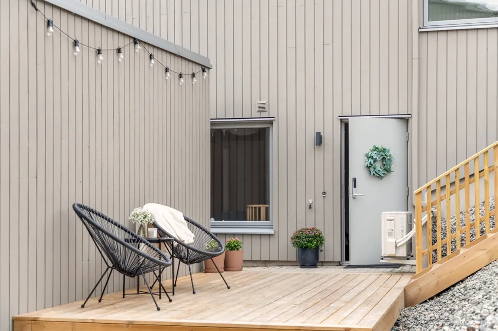 Terrasse - Architectural Bungalow with Panoramic Views in Nature