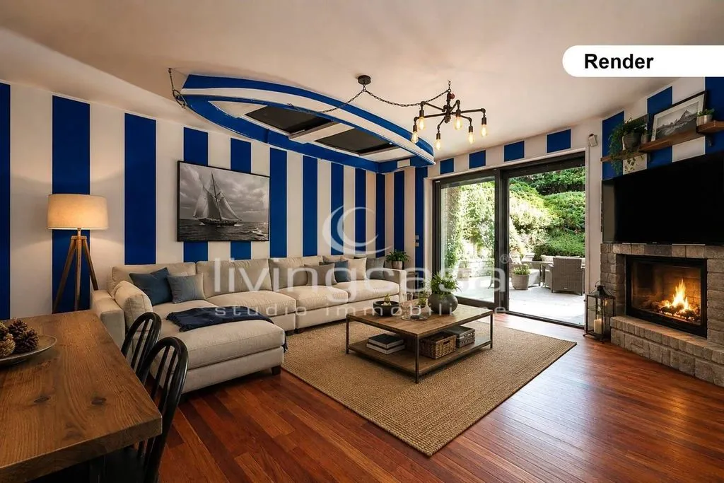 Séjour - Luxury Villa with Panoramic Tower in Besana in Brianza