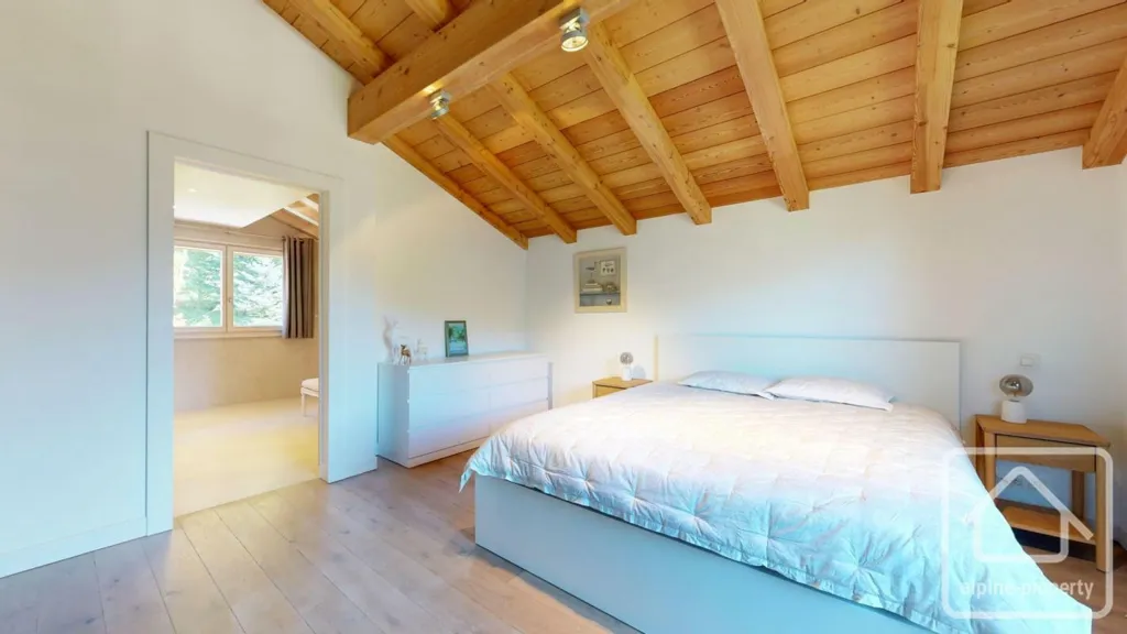 Camere da letto - Modern Chalet with Panoramic Views in Petit Châtel