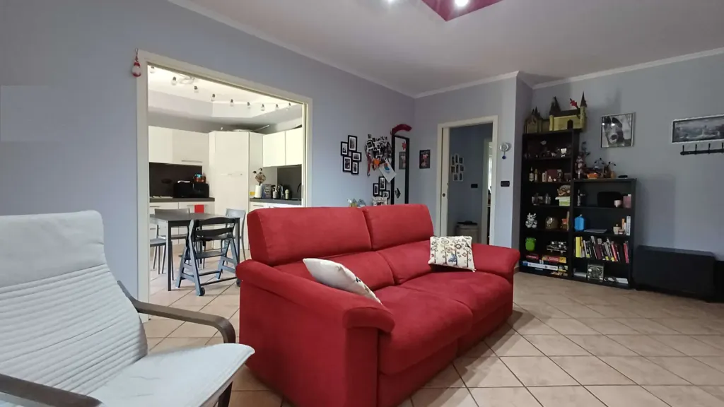 Séjour - Ground Floor Apartment with Private Garden in Cirie'