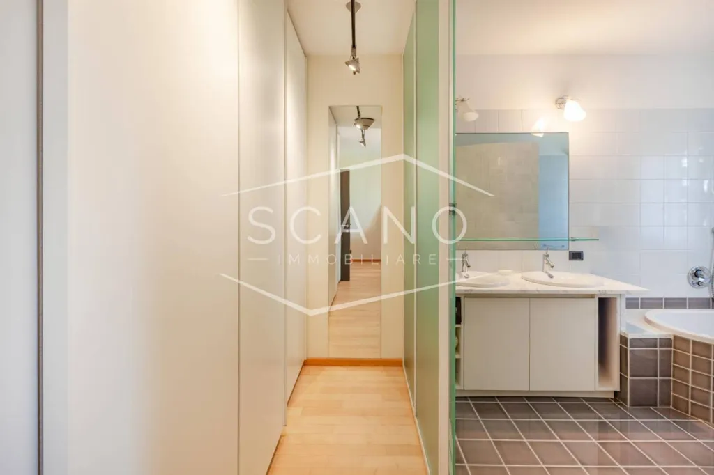 Bathrooms - Architectural Villa with Panoramic View in Alba