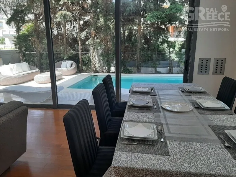 Salle à manger - Penthouse with Pool in Glyfada