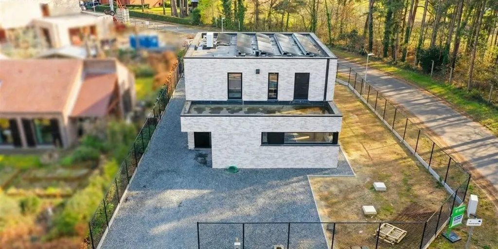 Õhuvaade - Modern Flat with Garden in Eisden
