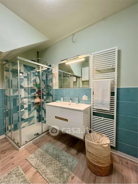 Salles de bain - Rear-Facing Apartment with Balcony in Trento