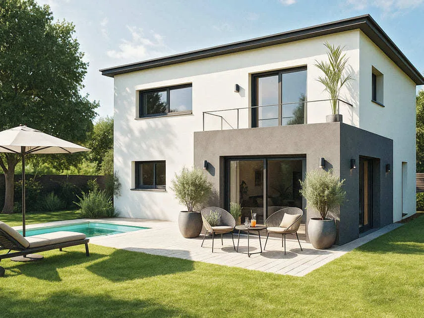 Välivaade - Contemporary House with 670m² Plot in Bouloc