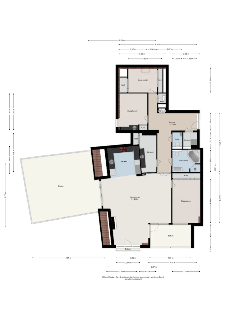 Plan - Penthouse with Views in Hellendoorn Centre