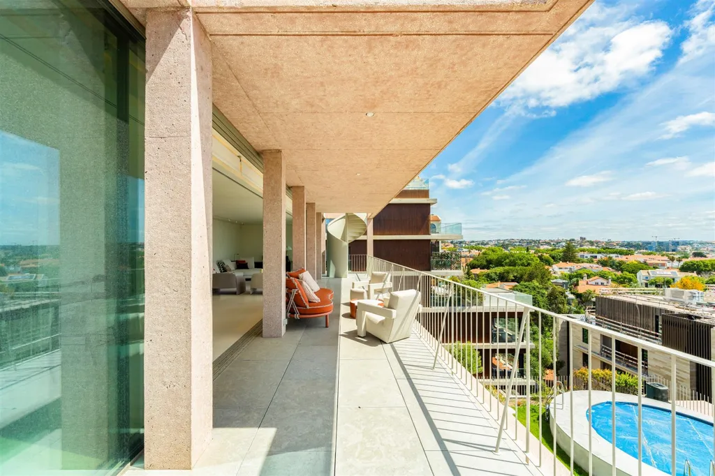 Balcone - Penthouse with Panoramic Sea View in Cascais