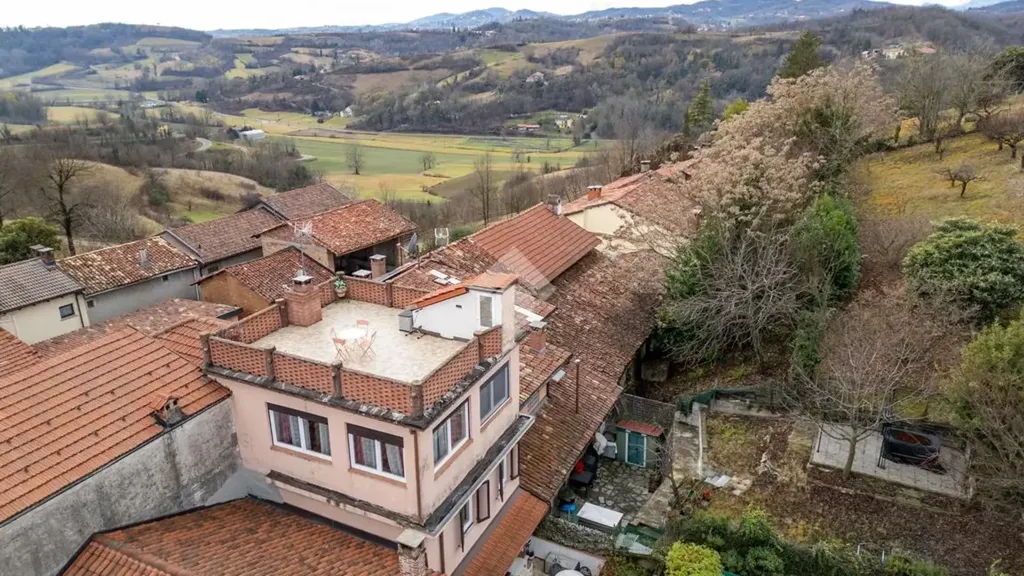 Vue aérienne - Semi-detached House with Panoramic View in Marentino
