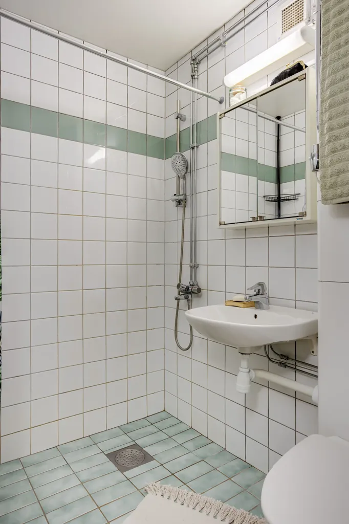 Salles de bain - Apartment with Balcony in Halland