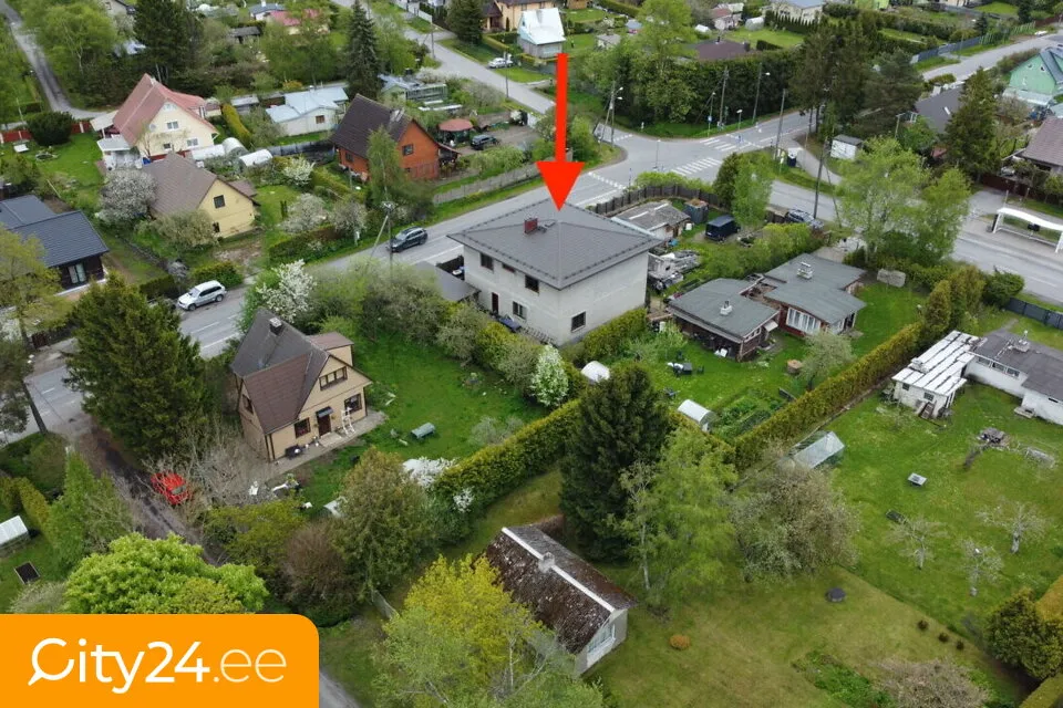 Vista aerea - Semi-Constructed House with Strong Construction in Quiet Area