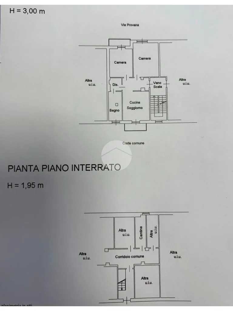 Plan - Apartment with Balcony near Alpignano Centre