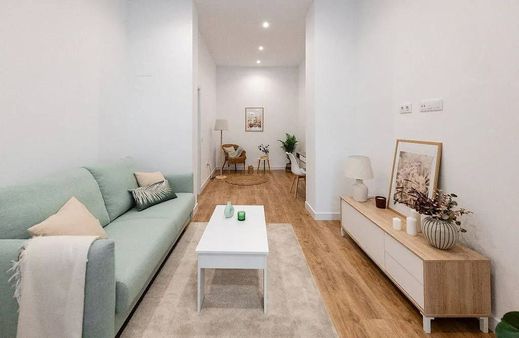 Living Room - Modern Flat with Lift in Sector Oficios
