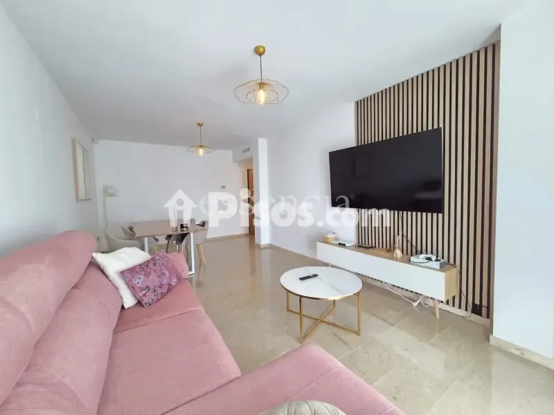 Séjour - Semi-New Flat with Balcony in Beniarjó