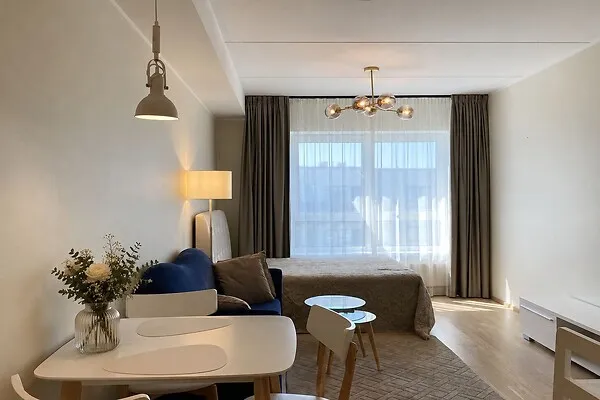 Séjour - Modern Flat with Balcony in Mustamäe, Tallinn