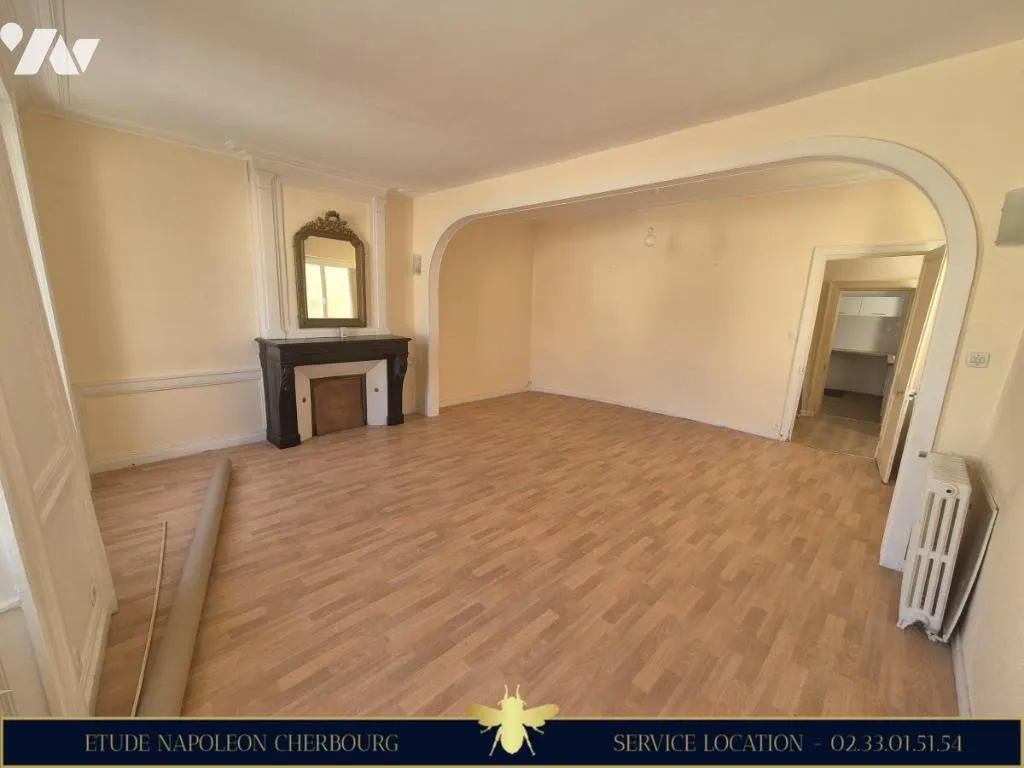 Séjour - Appartement Duplex en Centre-ville à Cherbourg