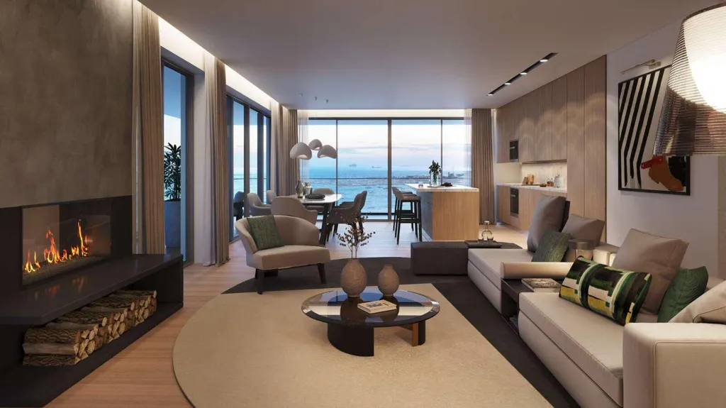 Séjour - 2 Bedroom Apartment with Pool in Cascais
