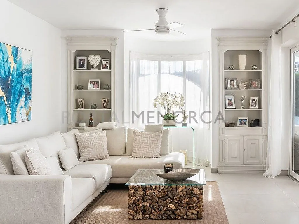 Séjour - Contemporary Villa with Sea View in Cala Llonga