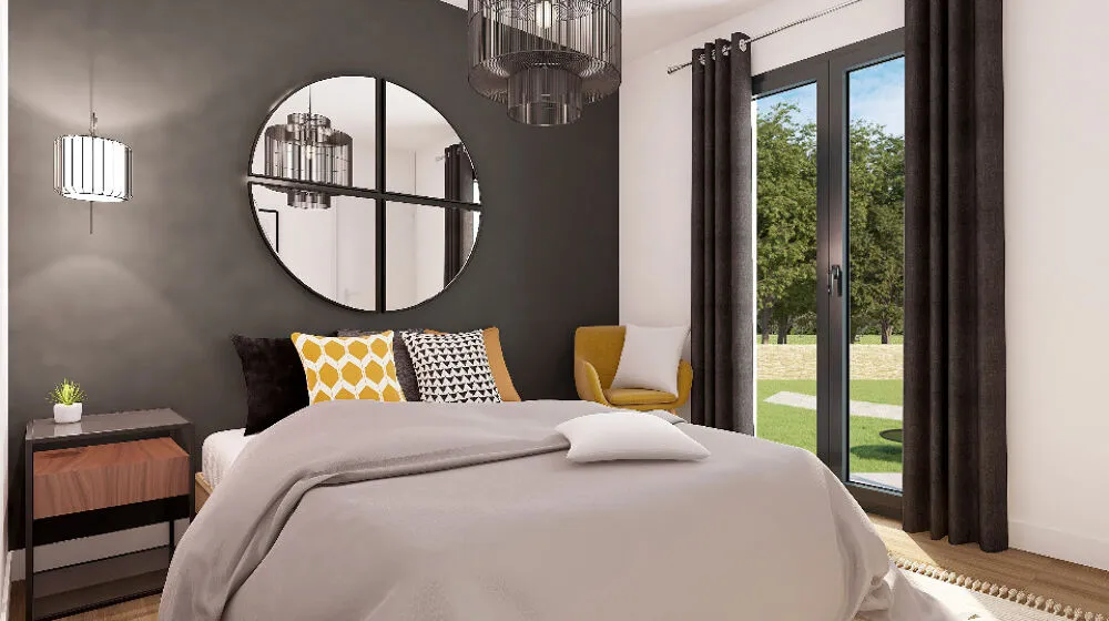 Chambres - Maison 5 pièces avec jardin à Coignières
