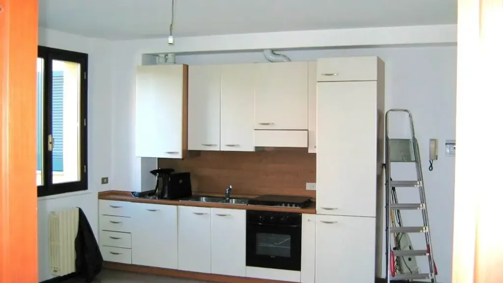Köök - Two-Bedroom Apartment with Garden View in Milan