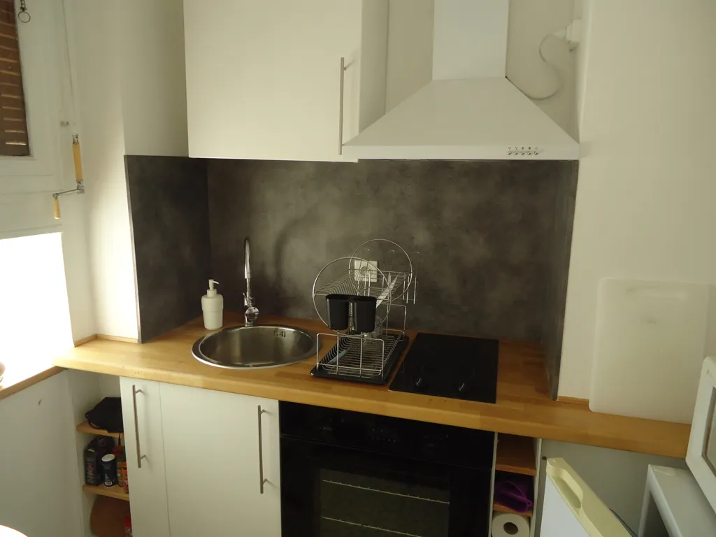 Cucina - Studio with Balcony in Nevers