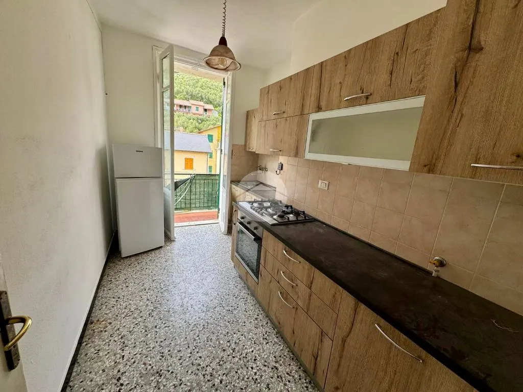 Köök - 4-Room Apartment with Balcony in Moneglia
