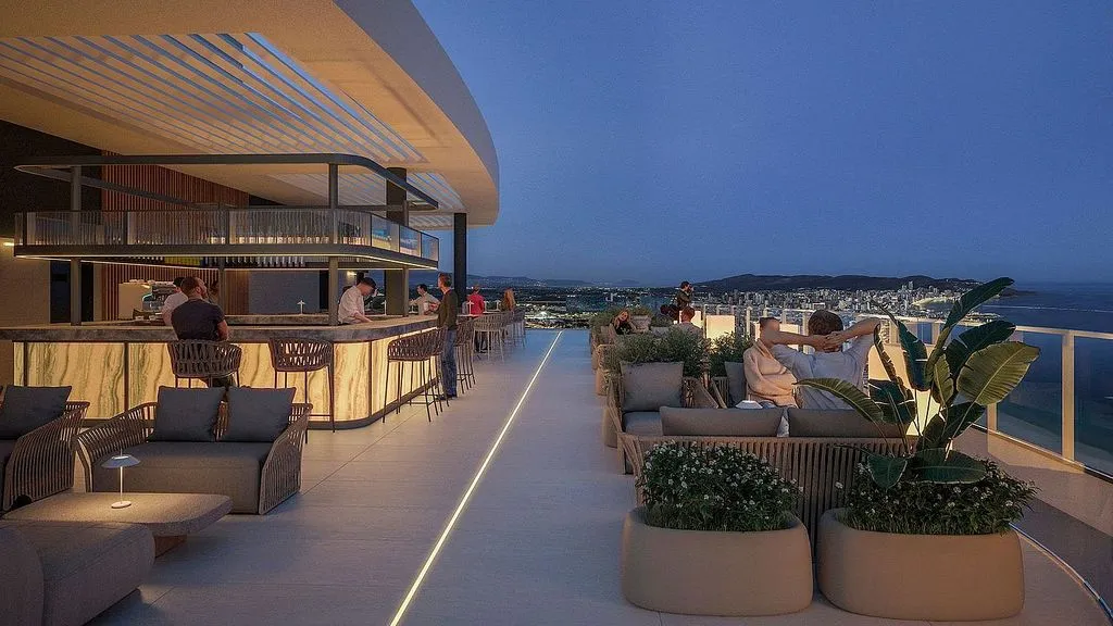 Terrass - Apartment with Sea View in Benidorm