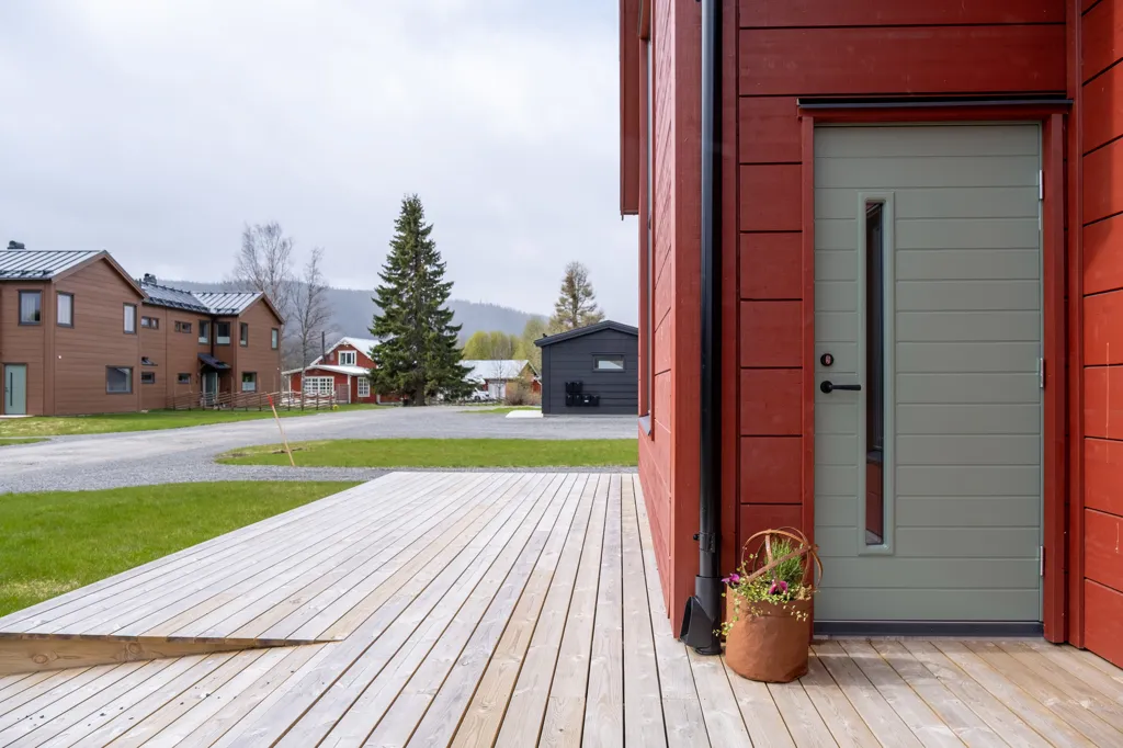 Jardin - Modern Apartment with River View in Duved
