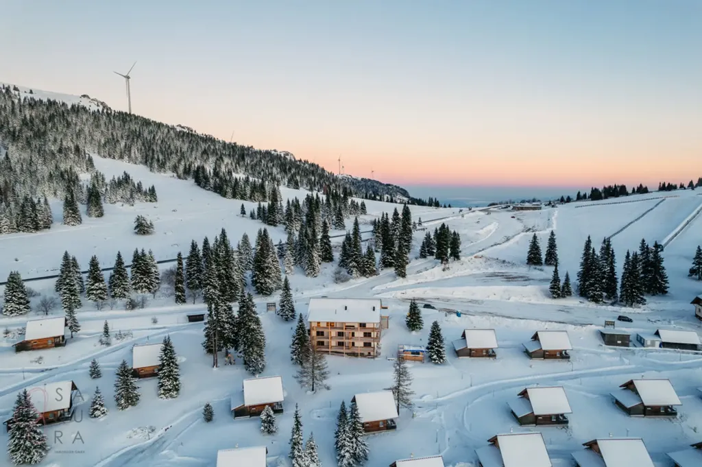Vista aerea - Modern Holiday Complex with Ski-In/Ski-Out in Posch Alpe