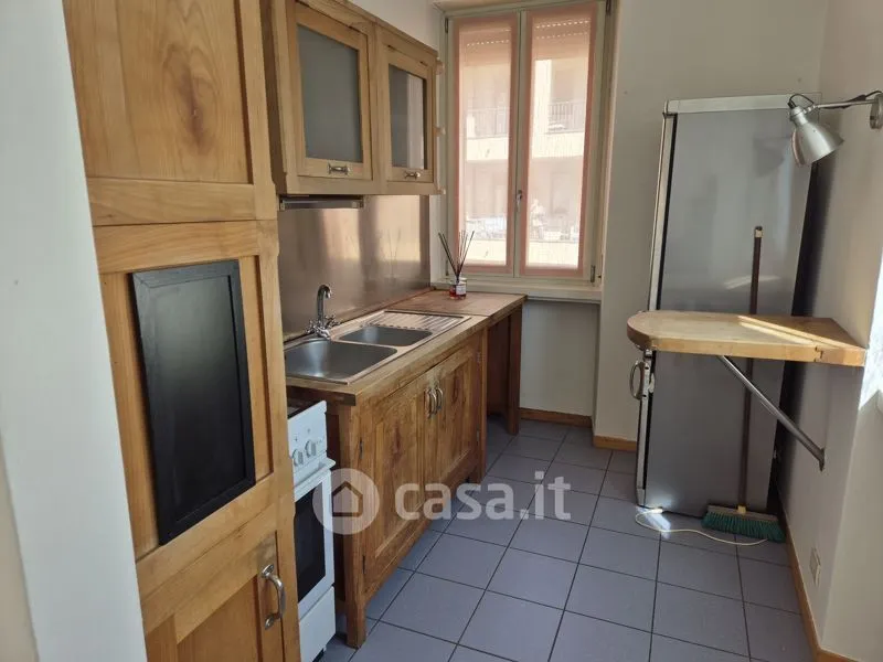 Köök - Rustic Apartment with Balcony in Sondrio