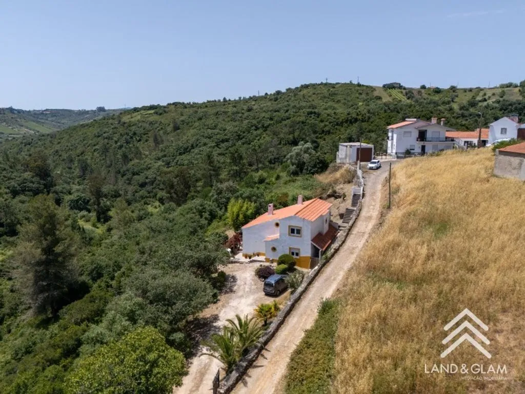Vue aérienne - Luxury House with Mezzanine in Mafra