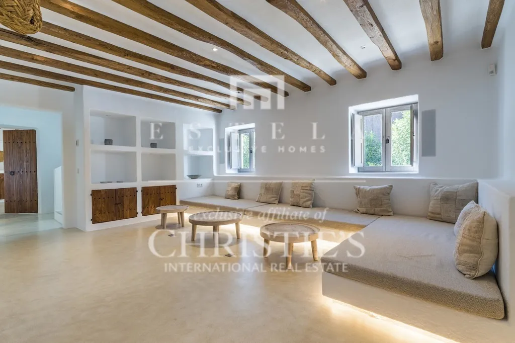 Soggiorno - Chalet with Pool and Terrace in Sant Joan de Labritja