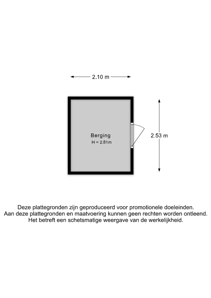 Plan - Appartement 3 pièces à Utrecht