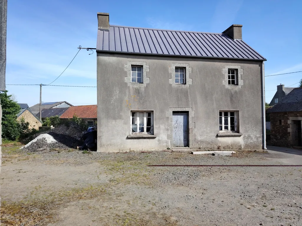 Extérieur - Maison en Pierre à Rénover à Ploudaniel