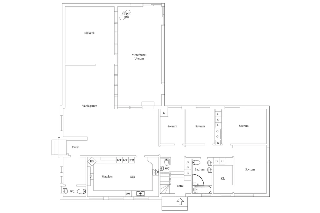 Maison 6 pièces à Lunds kommun
