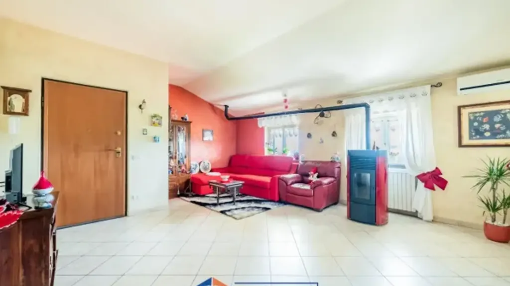Séjour - Recently Built Apartment with Terrace in Monforte D'Alba