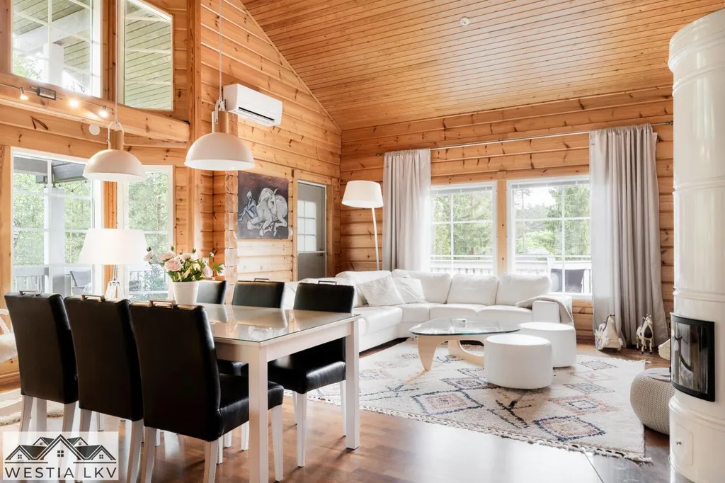 Soggiorno - Contemporary Timber House with Balcony in Hyvinkää