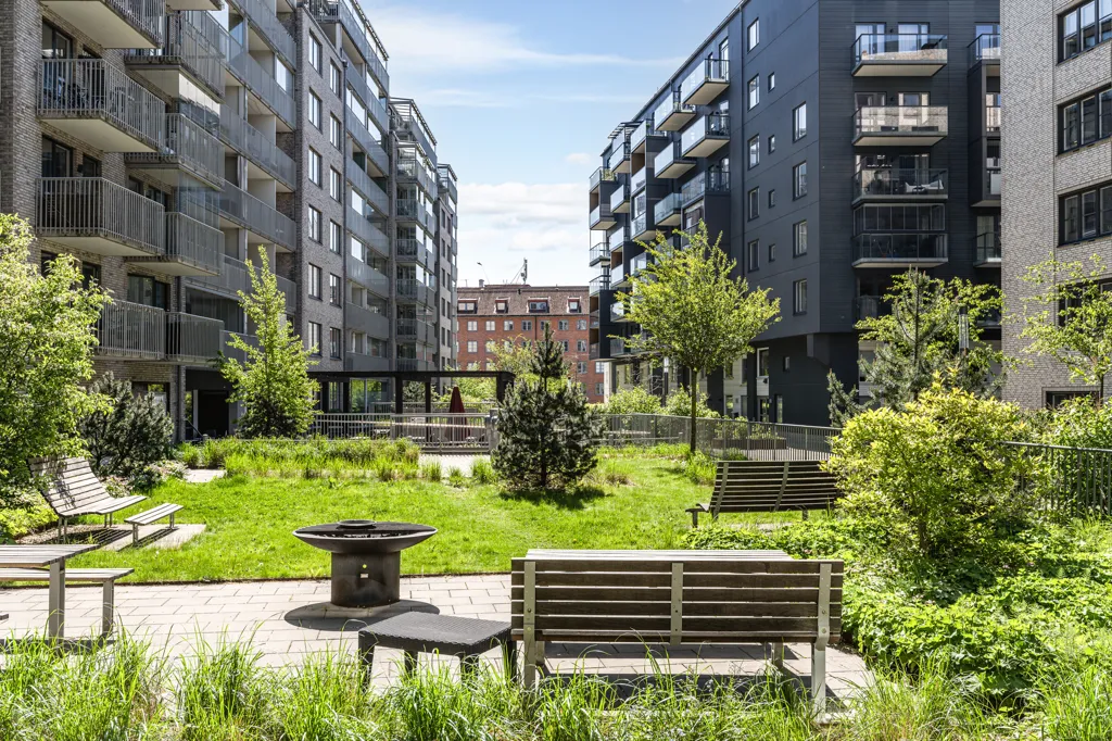 Jardin - Modern Studio with Alcove in Mölndalsvägen