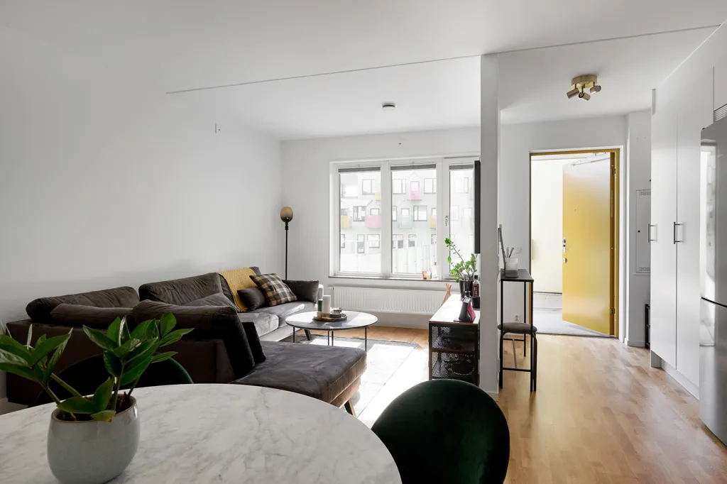 Living Room - Modern Flat with Panoramic View in Partille