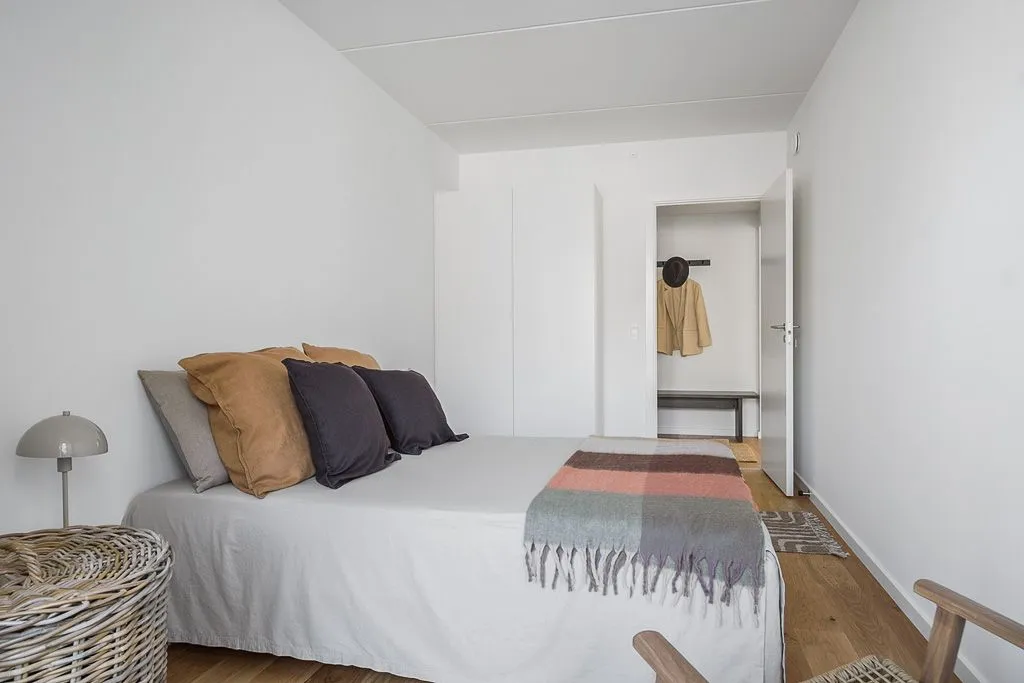 Chambres - Apartment with Balcony and EV Charging in Copenhagen