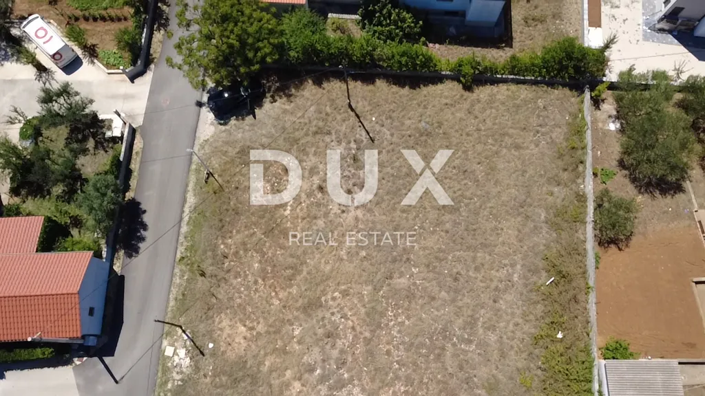Vista aerea - Building Plot with Sea View in Privlaka, Zadar