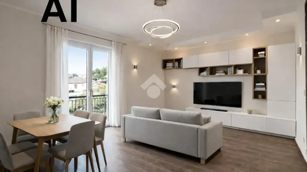 Séjour - Rusticated Apartment with Balcony in Montalto Uffugo