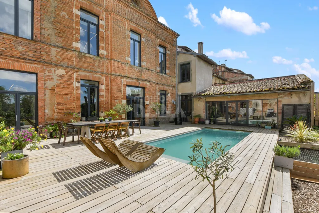 Aed - Master House with Pool in Rieux Volvestre