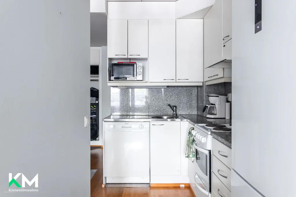 Cuisine - One-Bedroom Flat with Sauna in Jalkaranta