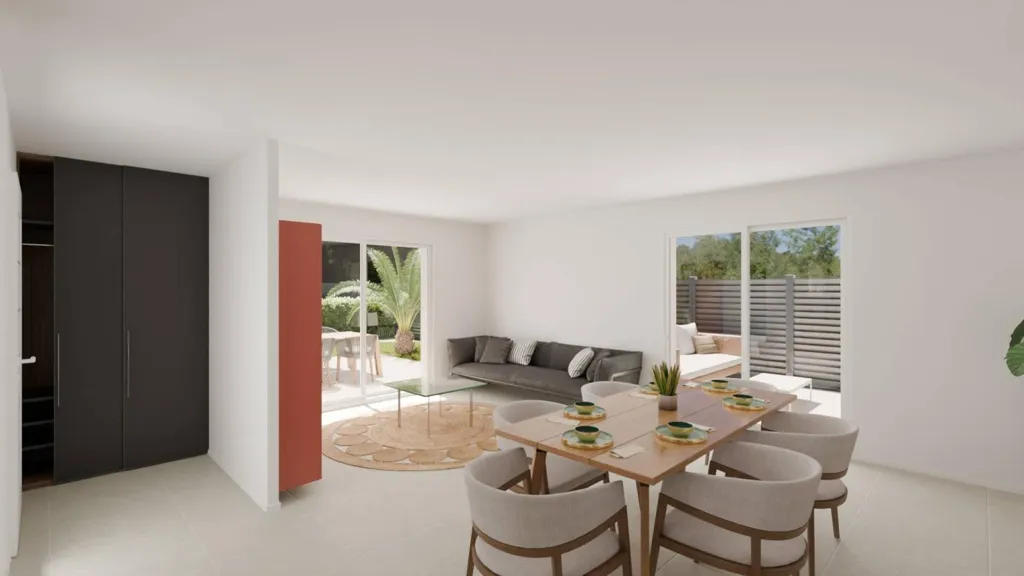 Modern Flat-Plan House with Garage in Amfreville