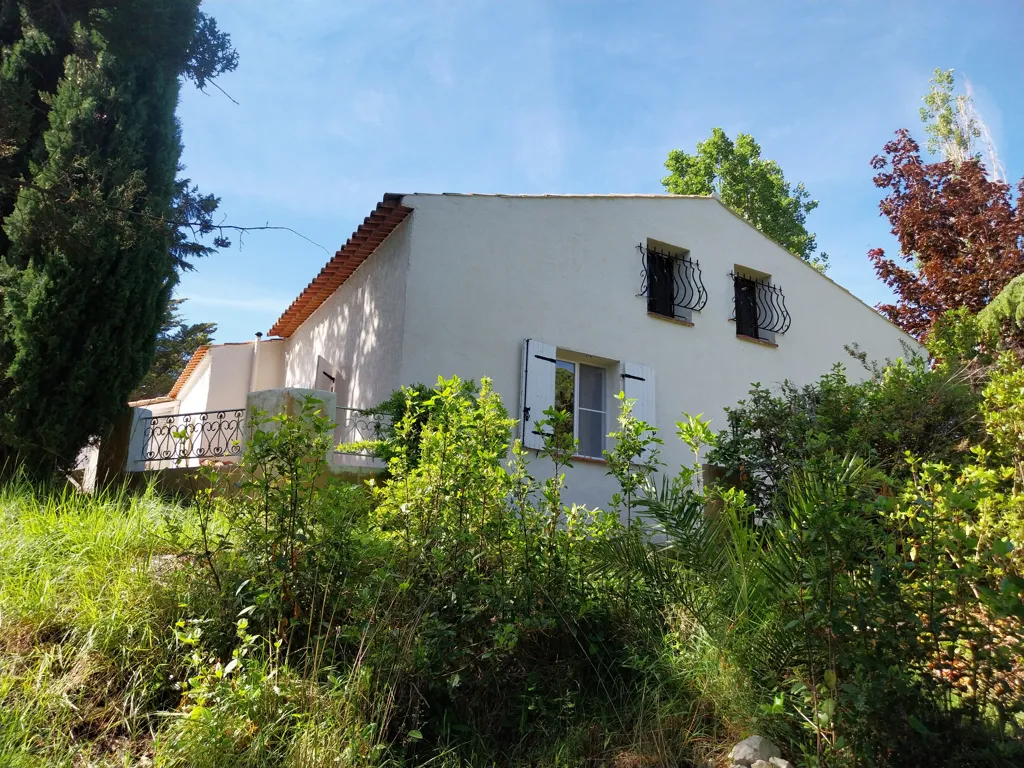 Extérieur - Maison de Plain-Pied avec Vue Panoramique à Lucéram