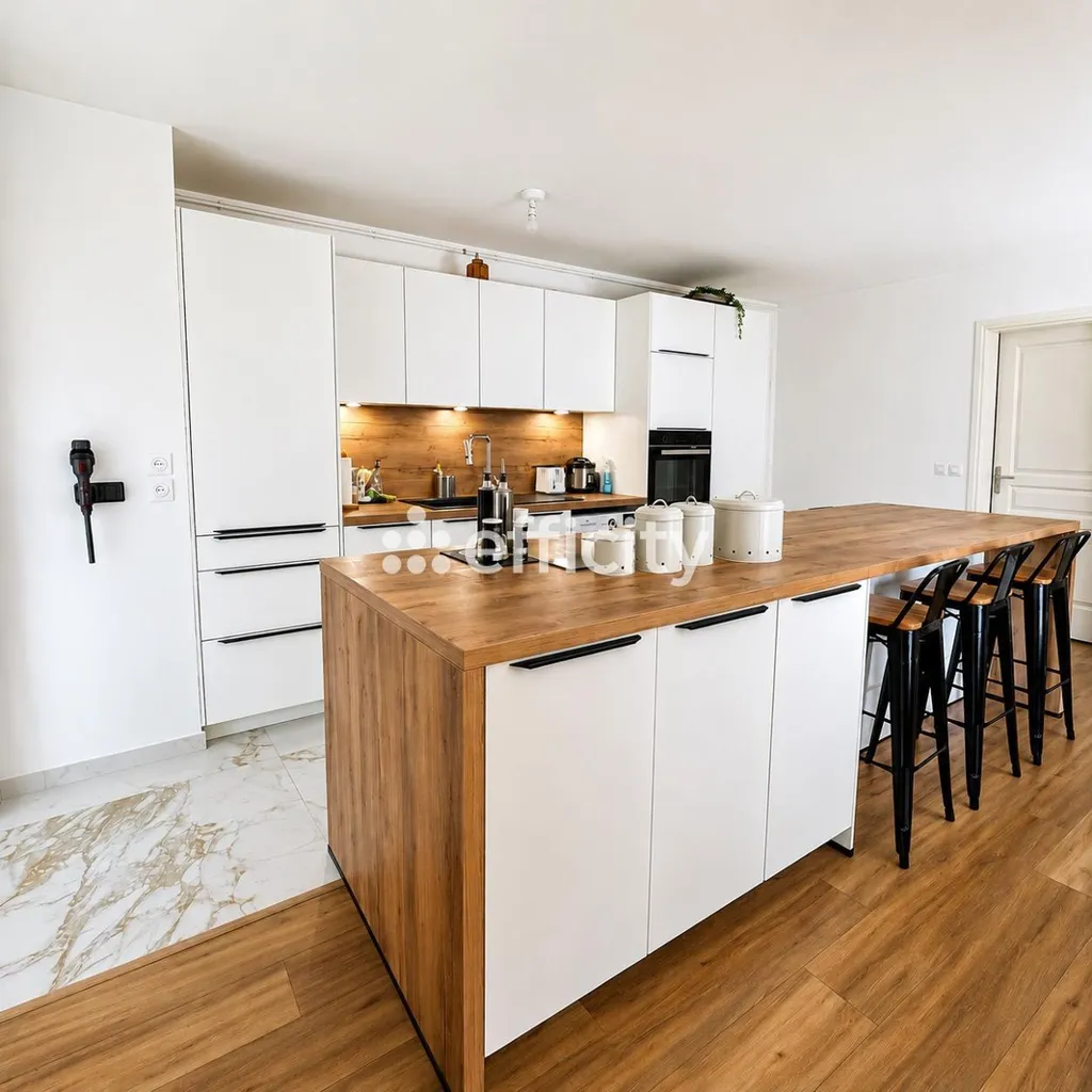 Köök - 4-Piece Apartment with Terraces in Lille
