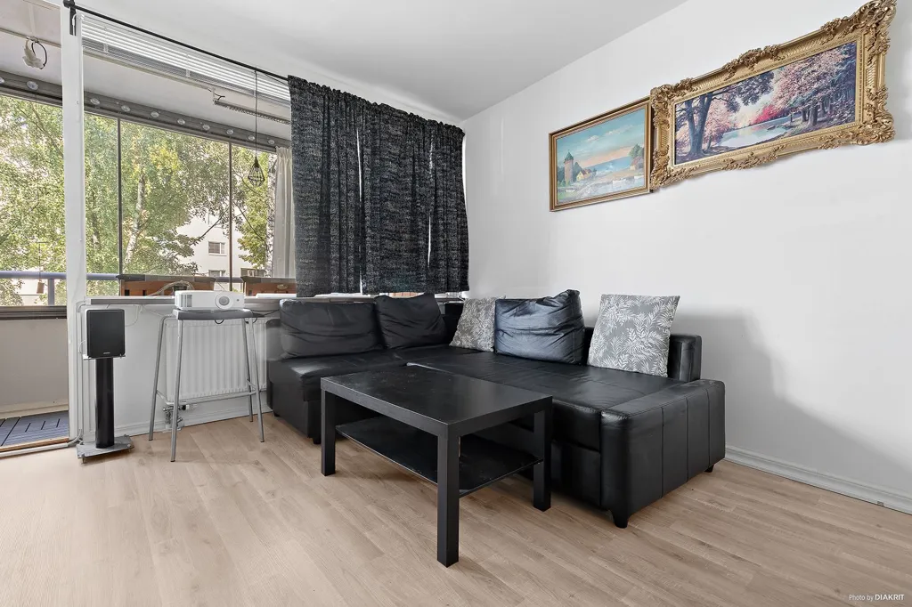 Soggiorno - 4th Floor Apartment with Large Balcony in Kallhäll
