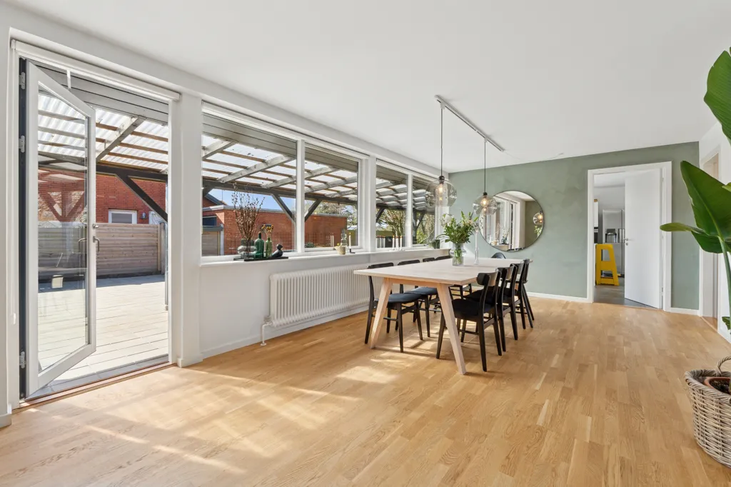 Salle à manger - Renovated Villa with Terrace in Sunds