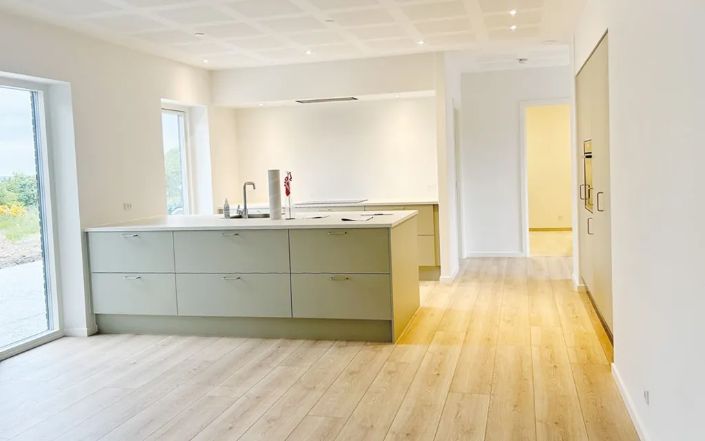 Köök - Modern Flat with Balcony in Sorring